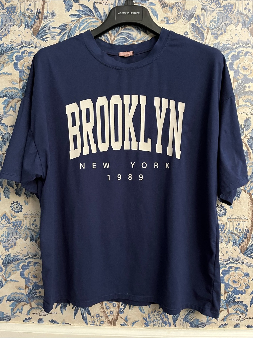 Brooklyn New York 1989 Men's Navy Graphic Tee